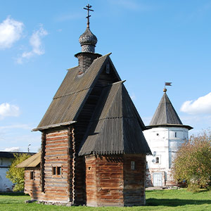 Георгиевская<br>деревянная церковь
